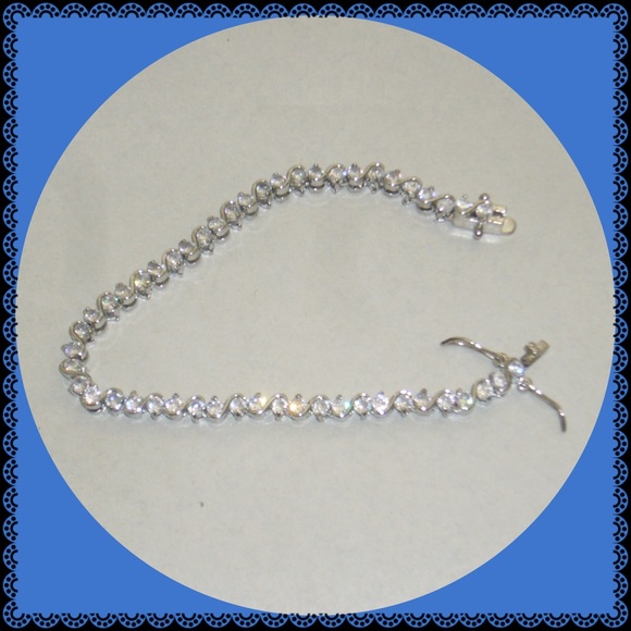 ❤️❤️❤️Olivia and Jackson Bling Tennis Bracelet - Picture 4 of 6